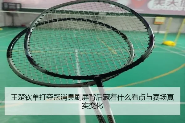 王楚钦单打夺冠消息刷屏背后藏着什么看点与赛场真实变化